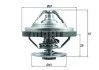 Термостат MAHLE / KNECHT TX 158 83 (фото 1)
