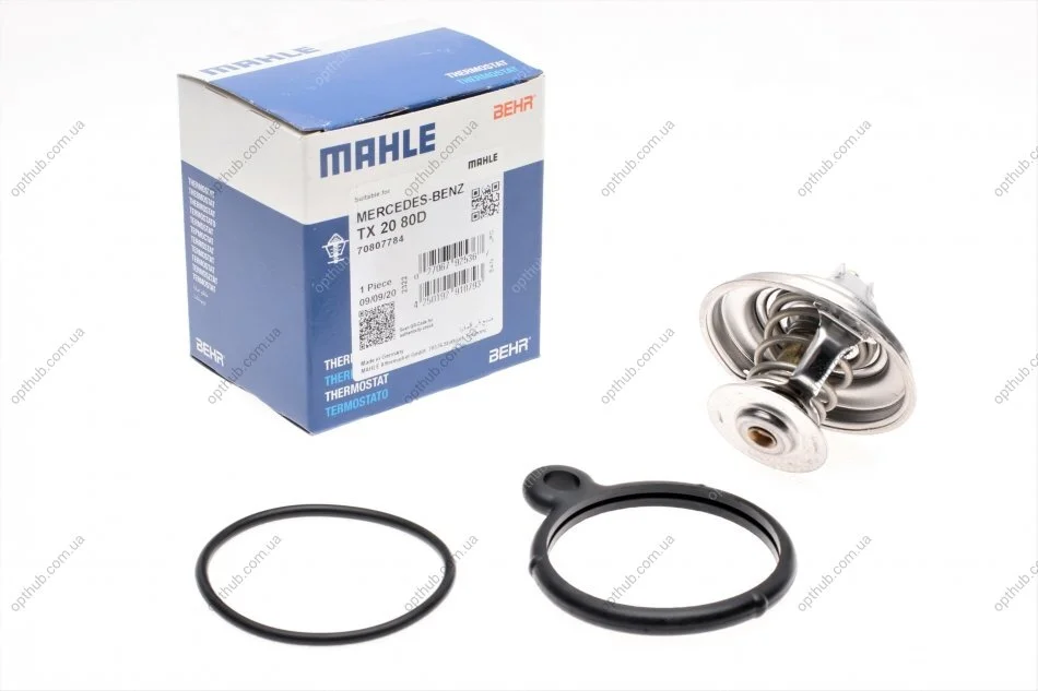 Термостат MB OM615-617 (з прокладкою) MAHLE UA63 MAHLE / KNECHT TX 20 80D (фото 1)
