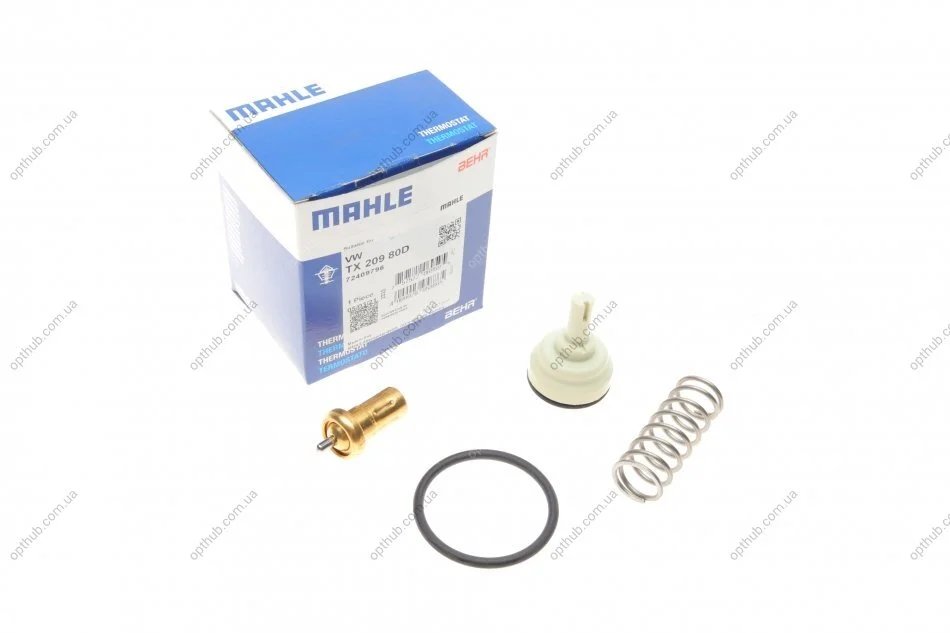 Термостат VW Passat/Touran 1.4 TSI 09-15 (80°C) MAHLE (opt-om) MAHLE / KNECHT TX 209 80D (фото 1)