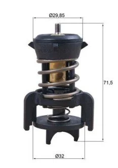 Термостат VW Crafter/Caddy IV/T6 1.6TDI/2.0TDI 15- (94°C) MAHLE UA63 MAHLE / KNECHT TX 251 94D
