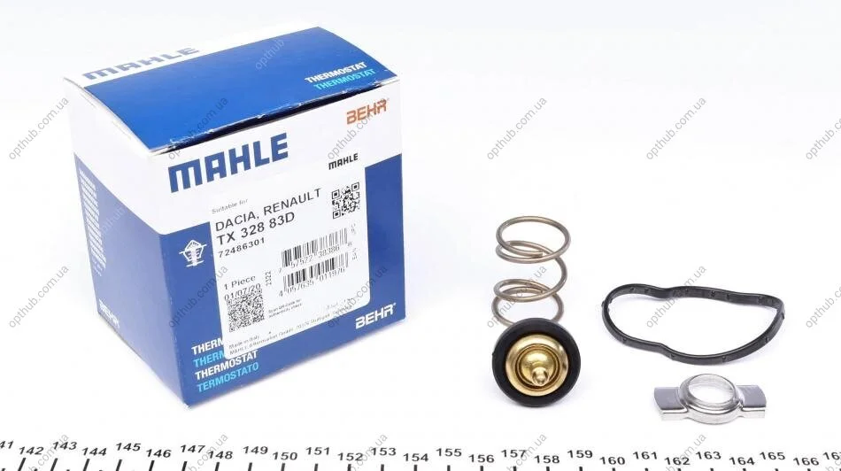 Термостат DACIA, MERCEDES-BENZ, NISSAN, RENAULT (вир-во MAHLE) MAHLE / KNECHT TX 328 83D (фото 1)