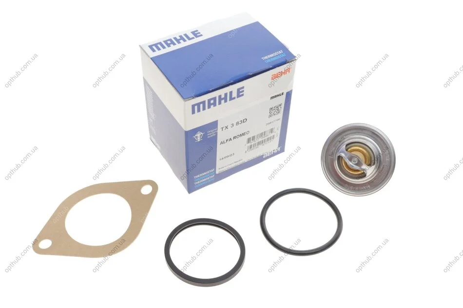 Термостат Jeep Cherokee/Wrangler/Chevrolet Camaro 2.5i-5.0 84-07 (83°C) MAHLE (opt-om) MAHLE / KNECHT TX 3 83D (фото 1)