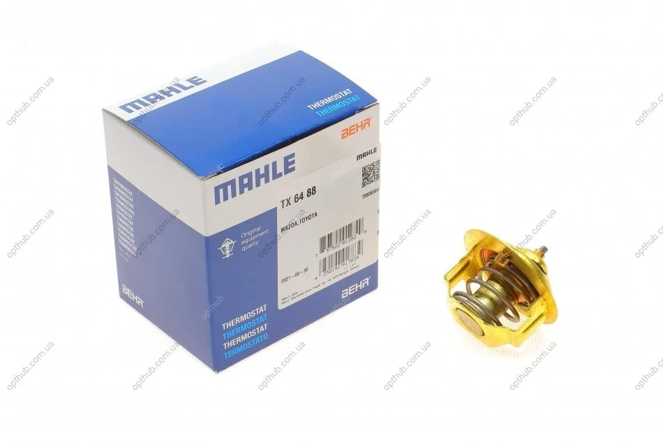Термостат Hyundai Sonata/Kia Rio 88-05 (88°C) MAHLE UA63 MAHLE / KNECHT TX 64 88 (фото 1)