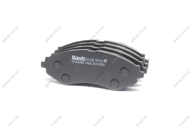 Колодка гальм. диск. DAEWOO LANOS 1.6 16V передн. (вир-во Mando) MANDO MPD03 (фото 1)