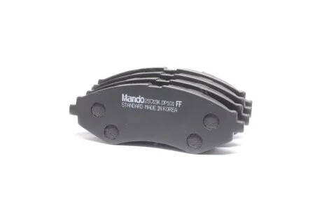 Колодка гальм. диск. DAEWOO LANOS 1.6 16V передн. (вир-во Mando) MANDO MPD03