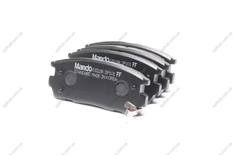 Колодка гальм. диск. CHEVROLET Captiva задн. (вир-во Mando) MANDO MPD29 (фото 1)
