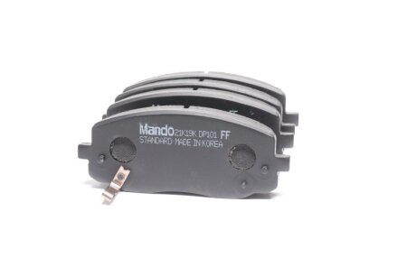 Колодки гальм. KIA PICANTO, HYUNDAI i10 MANDO MPK25