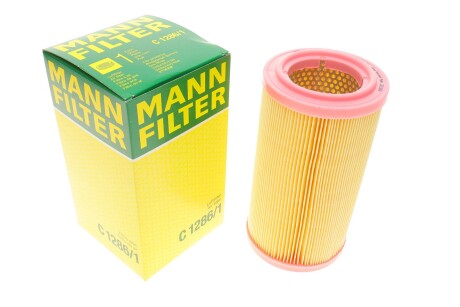 Фільтр повітряний Citroen Berlingo/Xsara/Peugeot 306/Partner 1.8-1.9D/TD 96-02 -FILTER UA63 MANN C 1286/1