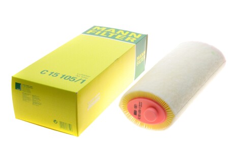 Фільтр повітряний BMW 1 (E81-88) 2.0d M47 04-12/3 (E46/E90-93)/5 (E39/E60) 2.0d M47 98-07/ (opt-om) MANN C 15 105/1