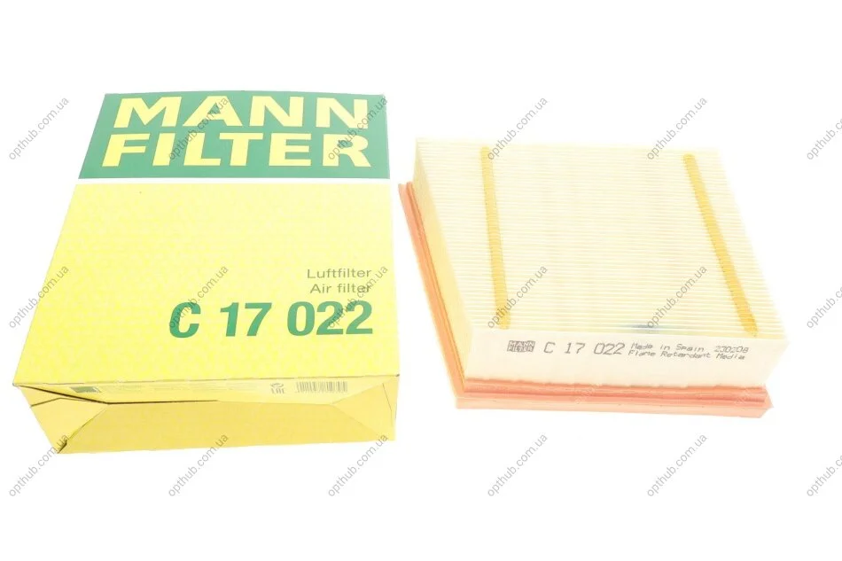 Фільтр повітряний Ford Ka+ 1.5TDCi 18- -FILTER (opt-om) MANN C 17 022 (фото 1)