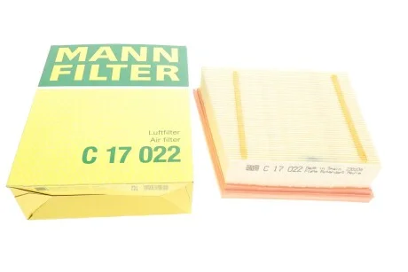 Фільтр повітряний Ford Ka+ 1.5TDCi 18- -FILTER (opt-om) MANN C 17 022