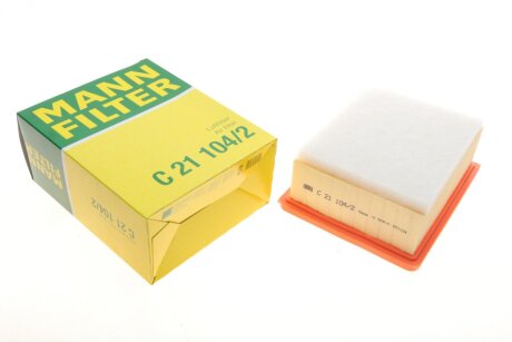 Фільтр повітряний C21104/2 MANN C 21 104/2