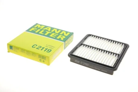 Фильтр повитряний Daewoo Matiz 0.8/1.0 98-05 -FILTER UA63 MANN C 2119