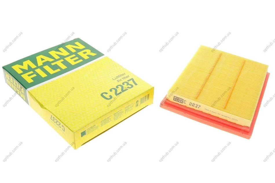 Фільтр повітряний Mini Cooper 1.6/Mini One 1.4-1.6 01-04 -FILTER UA63 MANN C 2237 (фото 1)