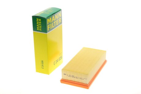 Фільтр повітряний Citroen C3/C4 Cactus/Peugeot 208/308 1.0-1.2VTi/PureTech 12-/Opel Corsa F 1.2 UA63 MANN C 24 026