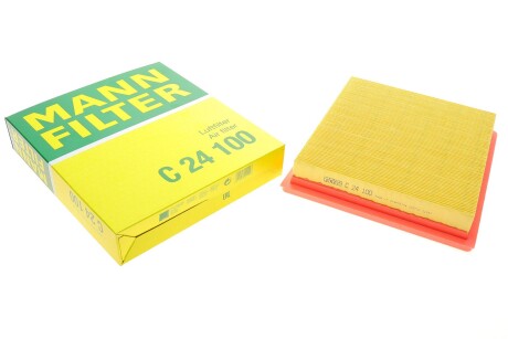 Фільтр повітряний Dodge Caravan 2.4-3.8 00-07/Chrysler Voyager 2.4-3.8/2.5-2.8CRD 01-08/4.0 07- UA63 MANN C 24 100