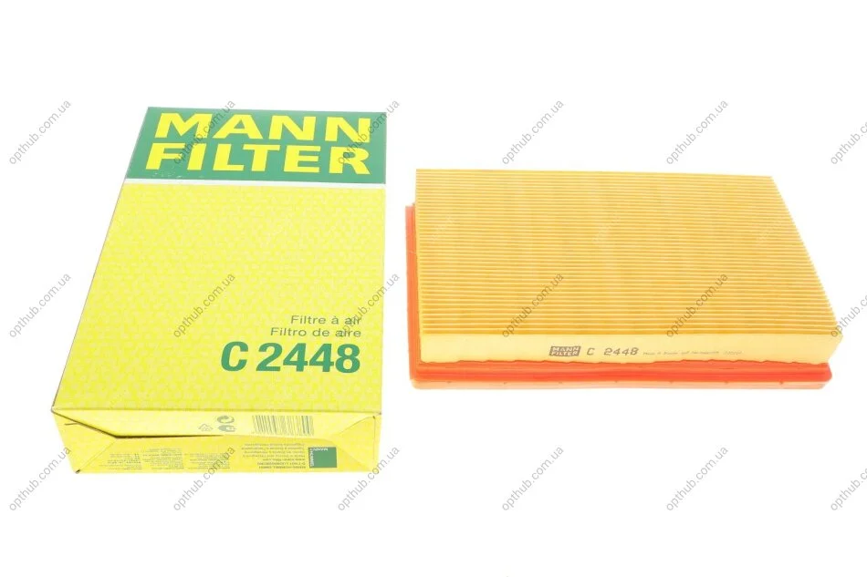 Фильтр повитряний Suzuki Swift 1.3/LPG/1.5/1.6 16V 05-10 -FILTER UA63 MANN C 2448 (фото 1)