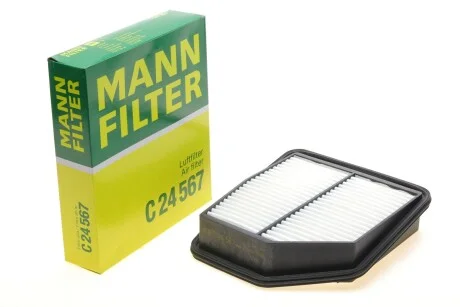 Фільтр повітряний Suzuki Grand Vitara 1.9DDiS/3.2 V6 06-15/2.4 08- -FILTER (opt-om) MANN C 24 567