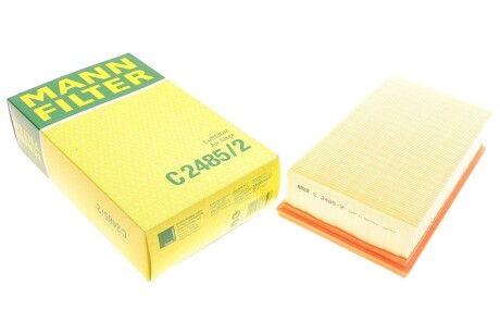 Фільтр повітряний Renault Clio 1.2-1.6 16V 05-14/Nissan Juke/NV200 1.5dCi 09-/Micra 1.5dCi 03-10 UA63 MANN C 2485/2