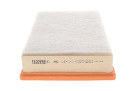 Фільтр повітряний -FILTER MANN C 25 114/1