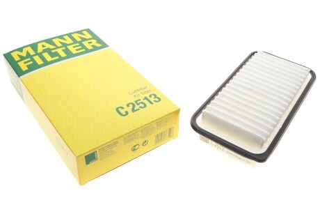 Фільтр повітряний Toyota Yaris 1.3/1.5TS 99-/Daihatsu Charade 1.33Dual 11-/Great Wall Hover 1.5 13 UA63 MANN C 2513