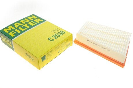 Фільтр повітряний Renault Kangoo 1.5dCi/Blue dCi 19-/Megane/Scenic 1.9-2.0dCi/2.0 16V 02-10 UA63 MANN C 2538