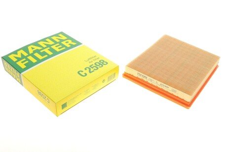 Фільтр повітряний Daewoo Nexia 1.5-1.6 97-/Opel Kadett-E 1.8i/2.0GSI 16V 87-91 -FILTER C 2598 UA63 MANN C2598