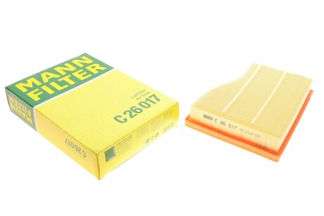 Фільтр повітряний MB A-class (W177)/B-class (W247)/CLA (W118)/GLA (H247)/GLA (X247) 1.3 M282 (opt-om) MANN C 26 017