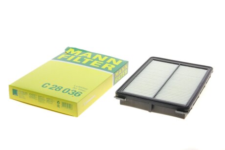 Фільтр повітряний HYUNDAI SONATA, KIA OPTIMA 2.0-2.4 15- MANN C 28 036