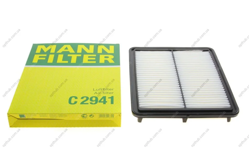 Фільтр повітряний Kia Sorento 2.5CRDi/3.3 V6 06- -FILTER (opt-om) MANN C 2941 (фото 1)