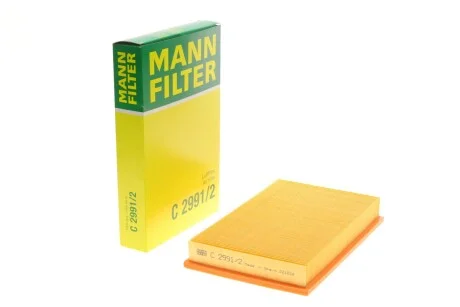 Фільтр повітряний Opel Vectra A 1.6-2.0 88-95/Calibra 2.0 90-97 -FILTER UA63 MANN C 2991/2