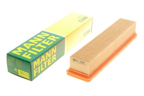 Фільтр повітряний Renault Kangoo 1.2 16V 01-07/Clio 1.2 16V 01-15/Logan/Sandero 1.2 16V 09- (opt-om) MANN C 3366