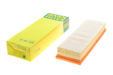 Фільтр повітряний BMW 5, X3, X5 1.8-2.5 D 14- MANN C 34 120