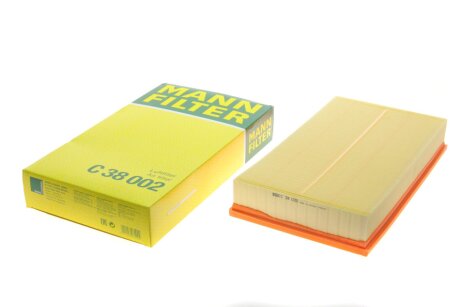 Фільтр повітряний VW TIGUAN II 2.0 TDI 16-, SKODA KODIAQ 2.0 RS TDI 18- MANN C 38 002