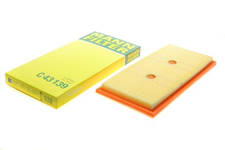 Фільтр повітряний MB E (W/S212), S (W221) 3.0-3.5 BlueEFFICIENCY 10- MANN C 43 139