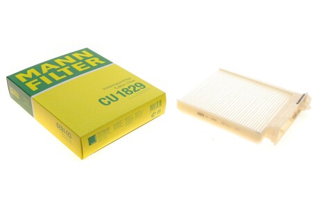 Фільтр салону Renault Clio 05-14/Duster 10-18/Logan 04-/Nissan Micra 03-10/Note 06-13/Almera 12- UA63 MANN CU 1829