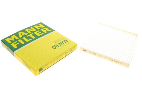 Фільтр салону Toyota Avensis 03-08/Corolla 01-09 -FILTER UA63 MANN CU 2035