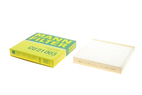 Фільтр салону Honda CR-V/Civic 17-/CR-Z 10-/HR-V 15-/Insight/Jazz 08-/Electric 19- -FILTER UA63 MANN CU 21 003