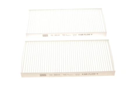 Фільтр салону (к-кт) -FILTER MANN CU 2214-2