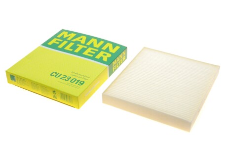 Фільтр салону Hyundai Venue 19-/Tucson/Kona/Creta/Solaris/Kia Rio/Stonic/Sportage 15-/Soul 19- UA63 MANN CU 23 019