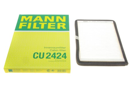 Фільтр салону Renault Megane I 96-03 (+AC) -FILTER UA63 MANN CU 2424