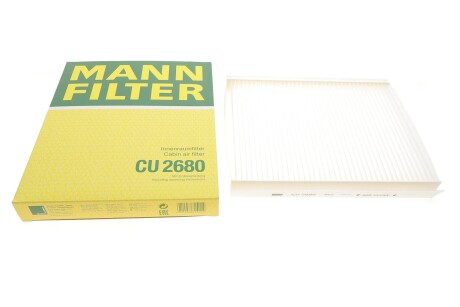 Фильтр салона Citroen Xsara Picasso 99-10/Xsara Coupe 00-04 -FILTER UA63 MANN CU 2680