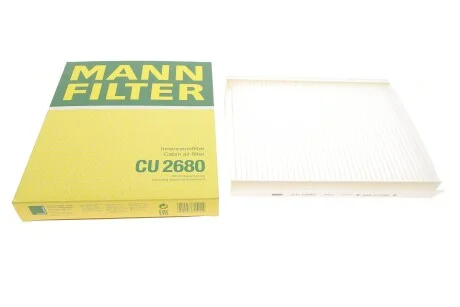 Фільтр салону Citroen Xsara Picasso 99-10/Xsara Coupe 00-04 -FILTER UA63 MANN CU 2680