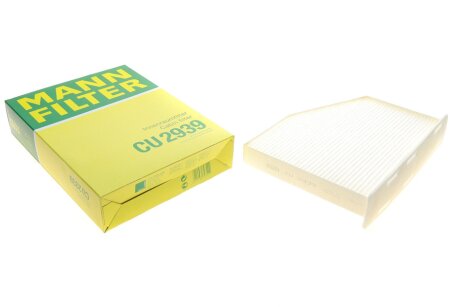 Фільтр салону AUDI, VW, SKODA MANN CU 2939