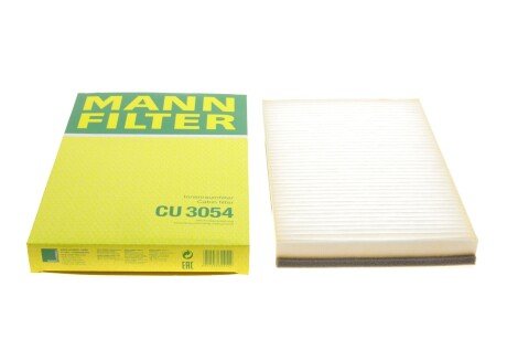 Фільтр салону Opel Astra G 98-09/H 04-15/Zafira A 99-05 -FILTER CU 3054 UA63 MANN CU3054