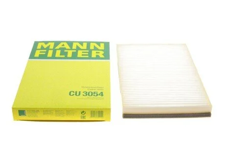 Фільтр салону Opel Astra G 98-09/H 04-15/Zafira A 99-05 -FILTER CU 3054 UA63 MANN CU3054