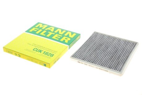 Фильтр салона Toyota Yaris 99-05/Rav4 00-06/Subaru Legacy/Outback 08-09 (угольный)) -FILTER UA63 MANN CUK 1828