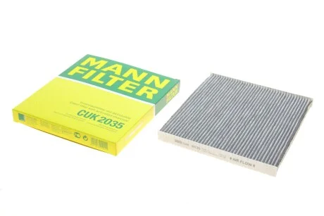 Фильтр салона Toyota Avensis 03-08/Corolla 01-09 (угольный) -FILTER UA63 MANN CUK 2035