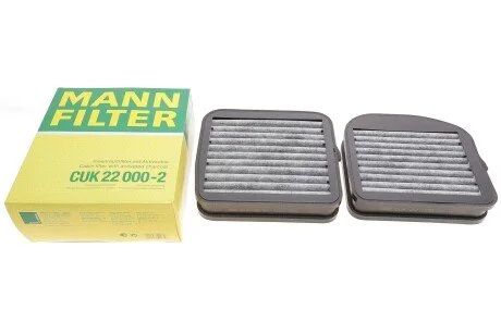 Фильтр салона (к-кт) -FILTER MANN CUK 22 000-2