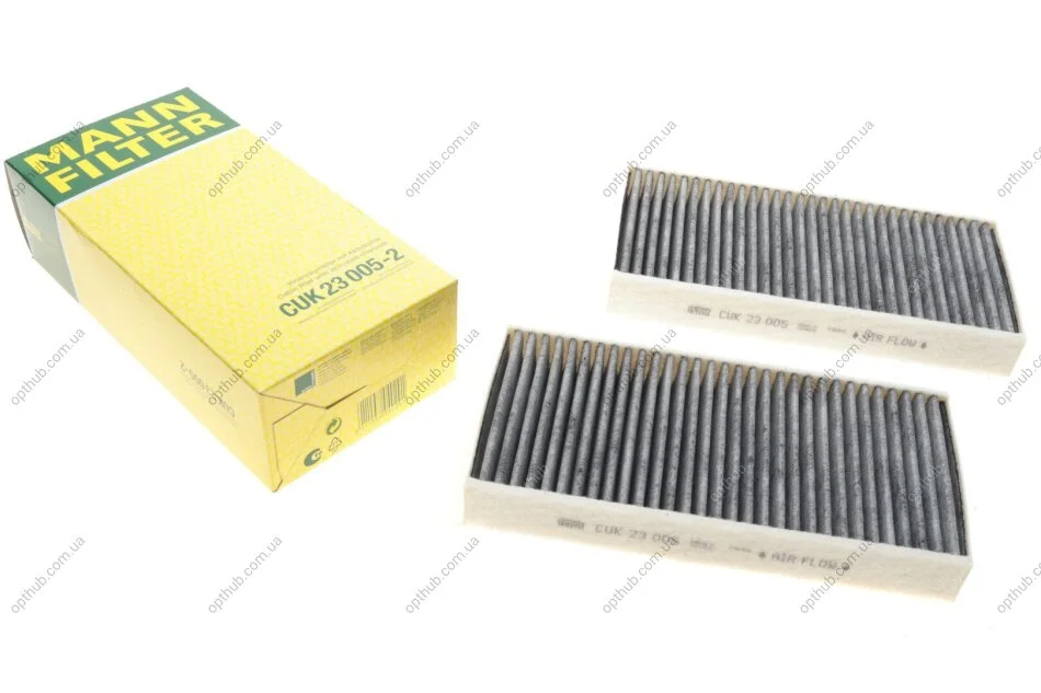 Фільтр салону BMW 2 (F44/F45/F46) 14-16/X1 (F48) 15-16/i3 (I01)/Mini Mini 13-16 (к-кт 2шт) (UA63 MANN CUK 23 005-2 (фото 1)